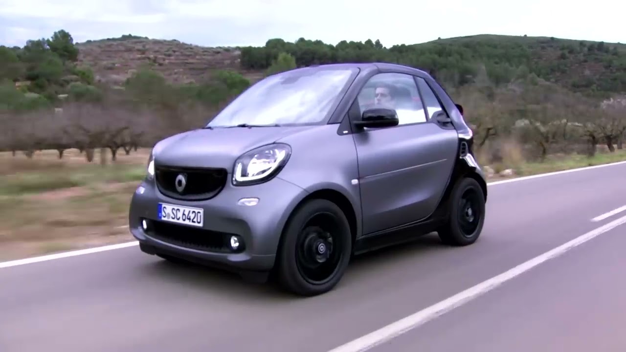 Smart fortwo cabrio prime Titania grey black