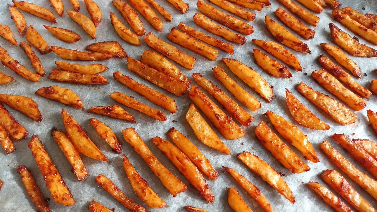 How to make French fries without deep frying