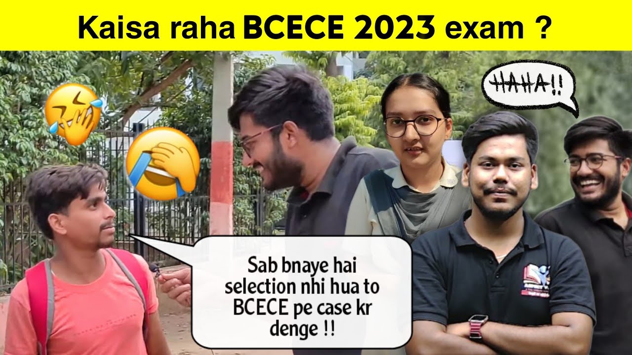 BCECE 2023 || STUDENT REVIEW AFTER EXAM || AN COLLEGE PATNA || BCECE 2023