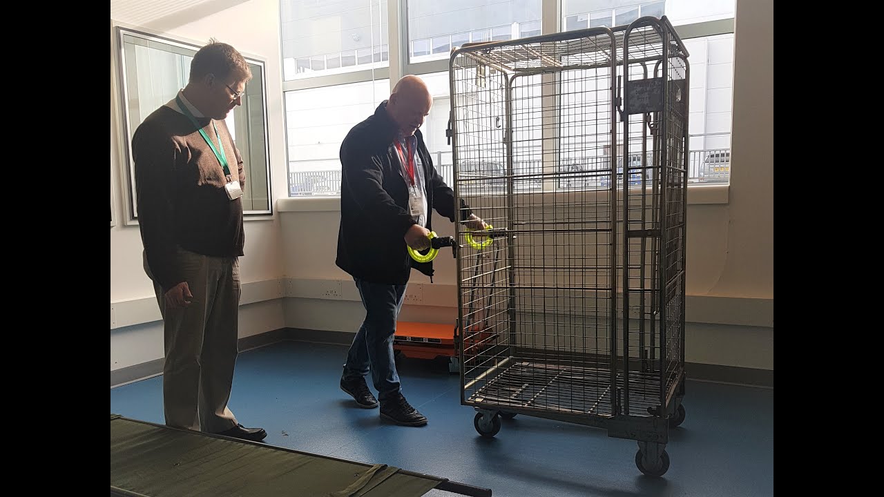 iRoll Safety Handles HSE analysis on a Retail Cage