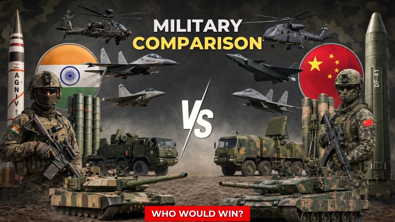 India Vs China: Who Has the Stronger Military in 2026?