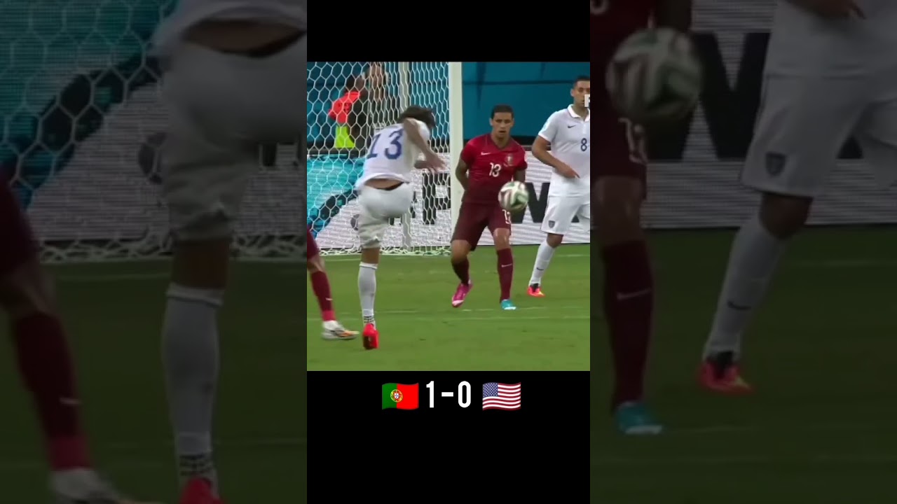 Portugal vs Usa (2-2) Wc 2014 #ronaldoedit #ytshortsvideo #trendingshorts #wc2014