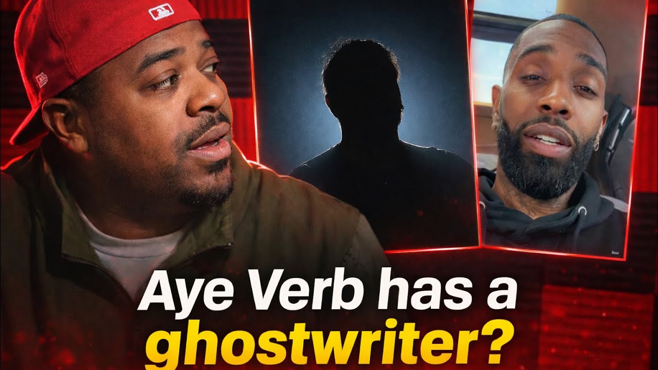 AYE VERB has a ghostwriter ? OMG. Math Hoffa disses HITMAN HOLLA
