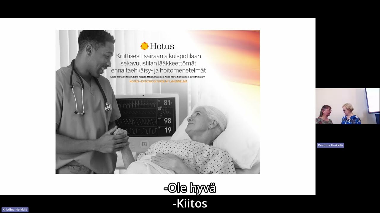 Kriittisesti sairaan aikuispotilaan sekavuustilan lääkkeettömät ennaltaehkäisy- ja hoitomenetelmät