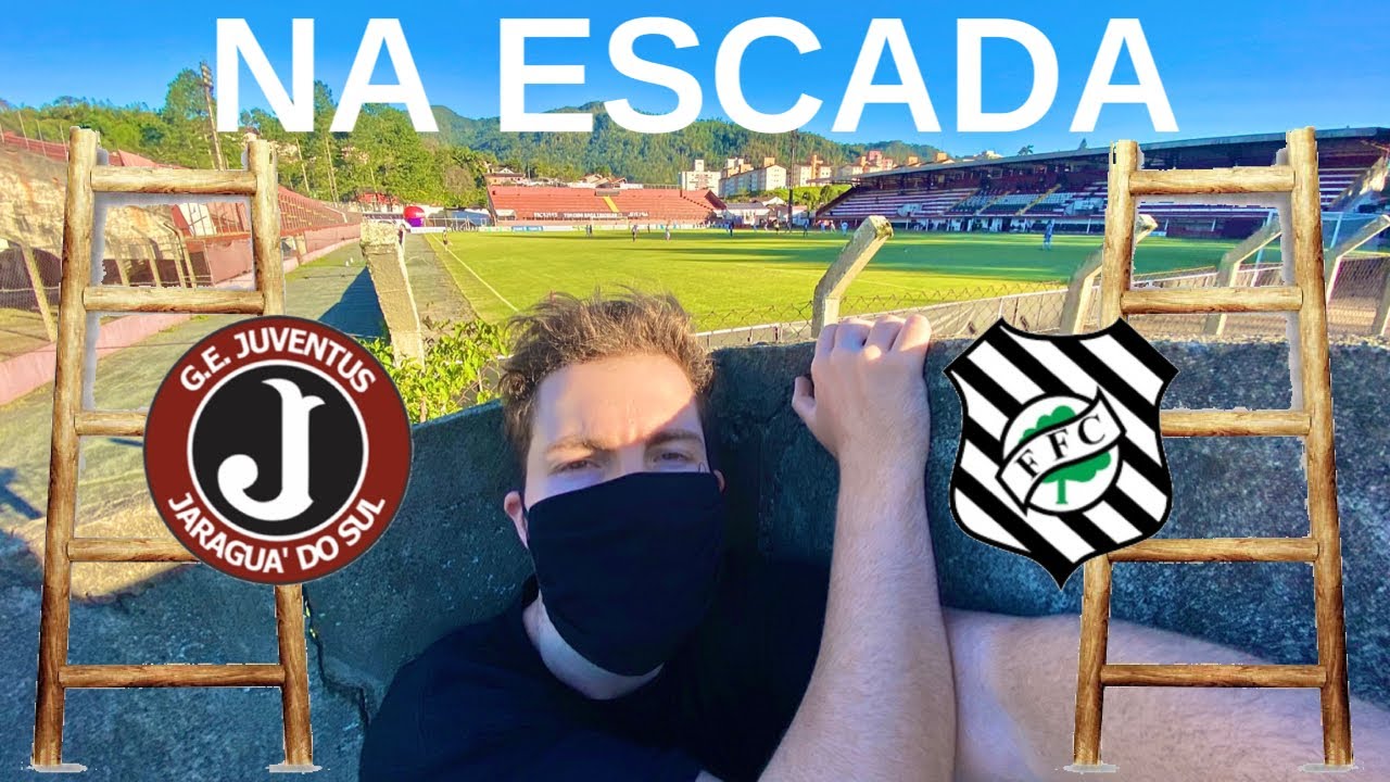 LEVEI UMA ESCADA PRA VER UM JOGO DE PORTÃO FECHADO - Juventus x Figueirense pelo Catarinense