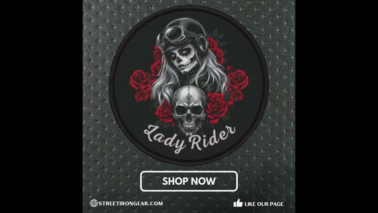 New Embroidered Motorcycle Patches for Men & Women Riders &ndash; Mother&rsquo;s & Father&rsquo;s Day Gift