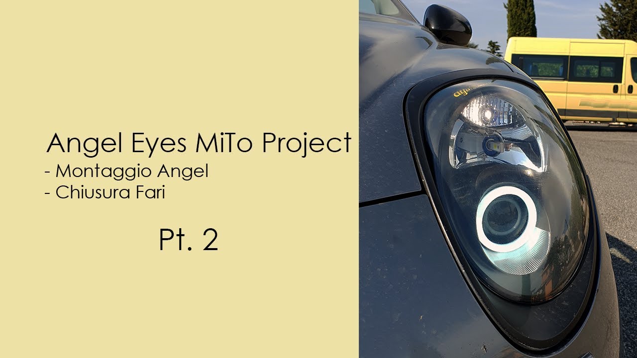 Chiusura Fari Anteriori Alfa Romeo MiTo [Front Headlights Closing Alfa Romeo MiTo] #2