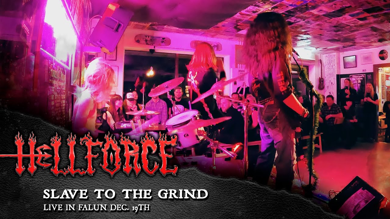 HELLFORCE - Slave to the Grind (Live - Skid Row Cover - Falun, Sweden)