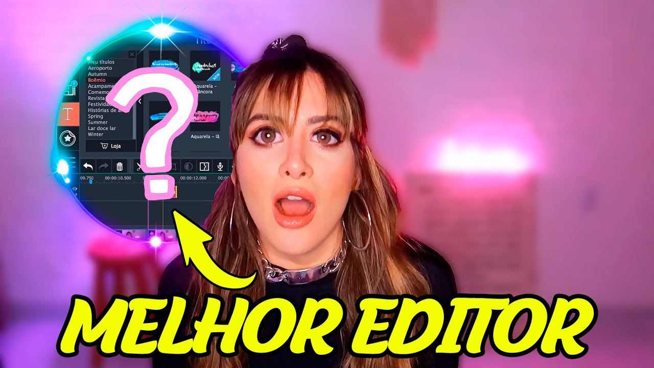 MELHOR EDITOR DE VÍDEO GRATUITO - COMO EDITO MEUS VÍDEOS