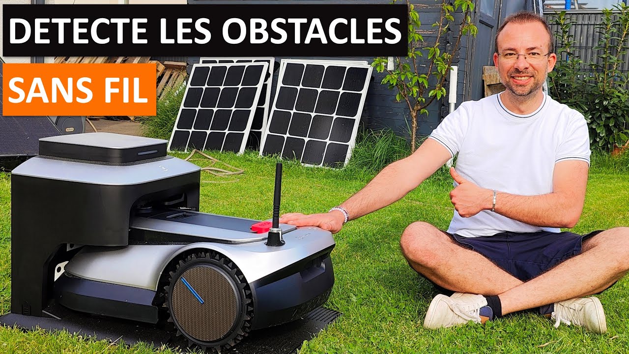 Ecovacs GOAT G1-2000 ❤️ La tondeuse robot sans fil qui fonctionne même si le GPS ne passe pas