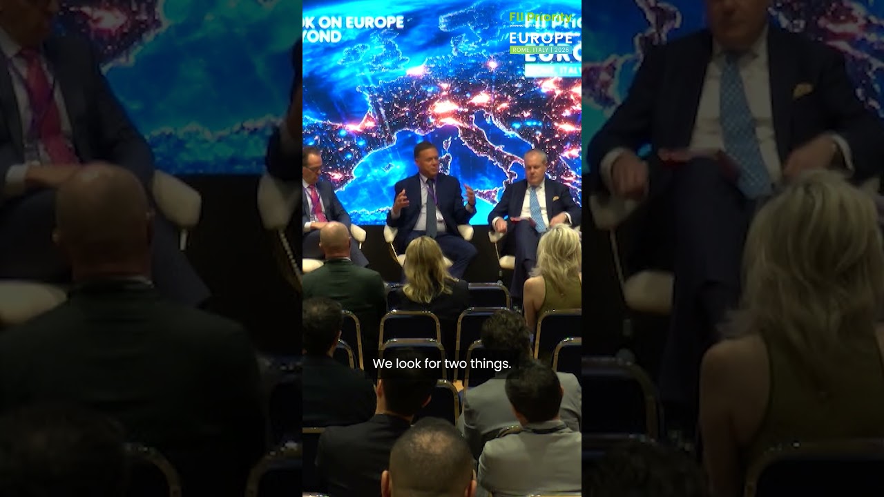 Franck Petitgas, Vice Chairman of Europe & Senior Managing Director at Blackstone | FII PRIORITY