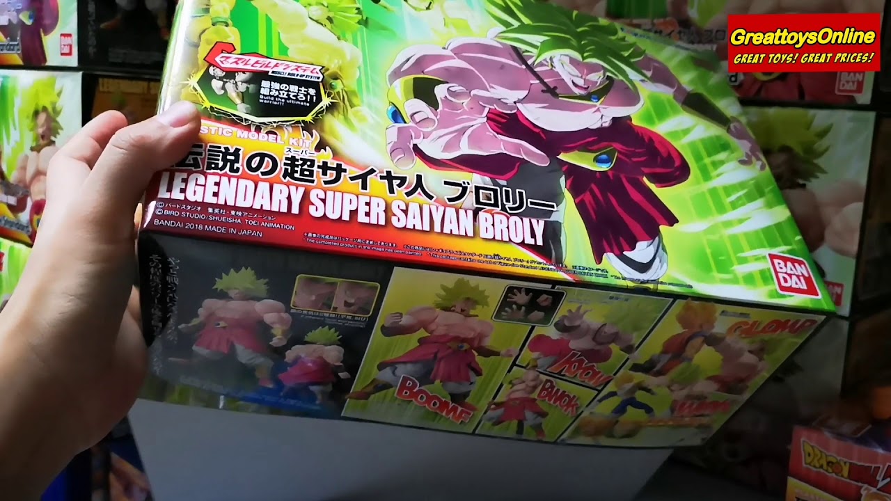 Examples of Bandai Dragonball Broly items at Greattoysonline.com