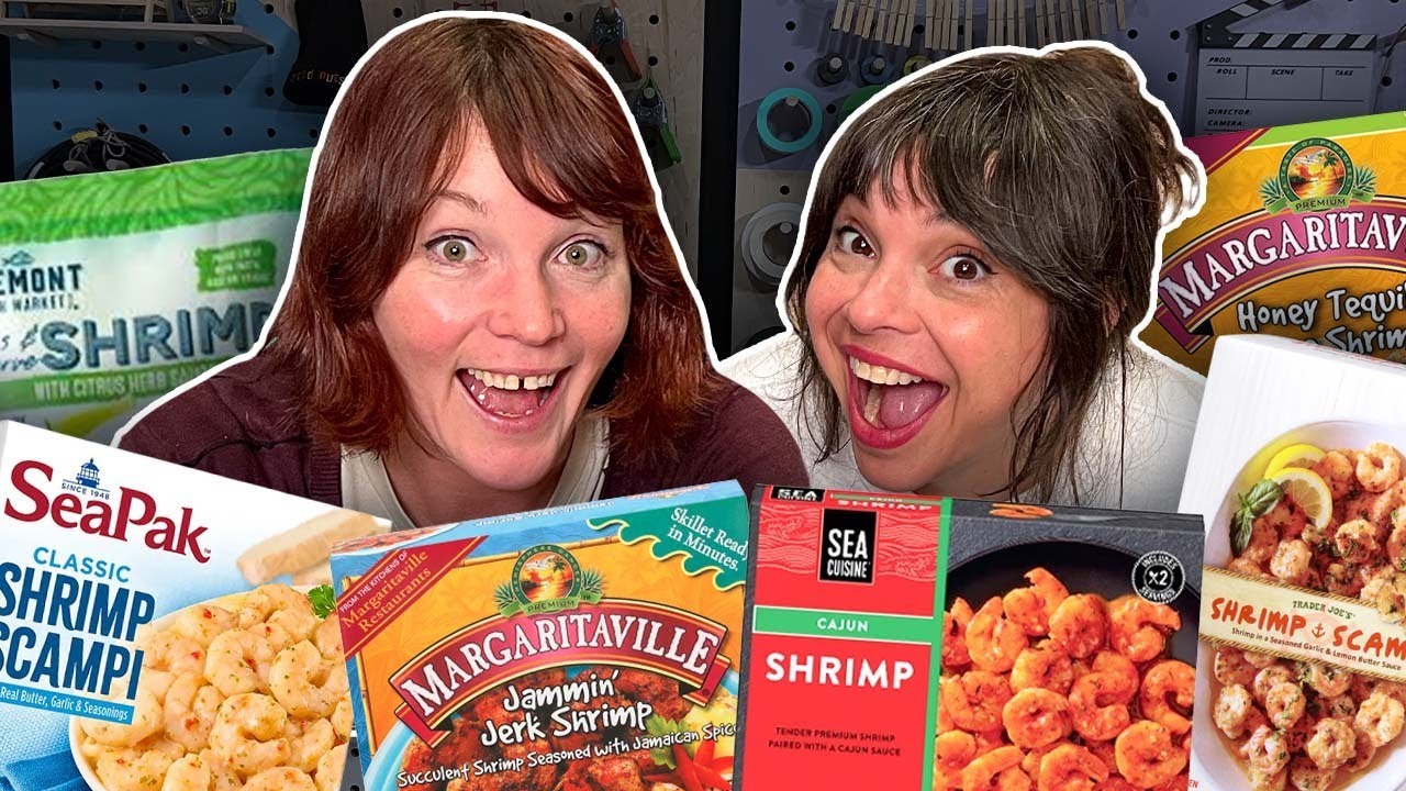 Frozen Shrimp! (Unedited Taste Test)