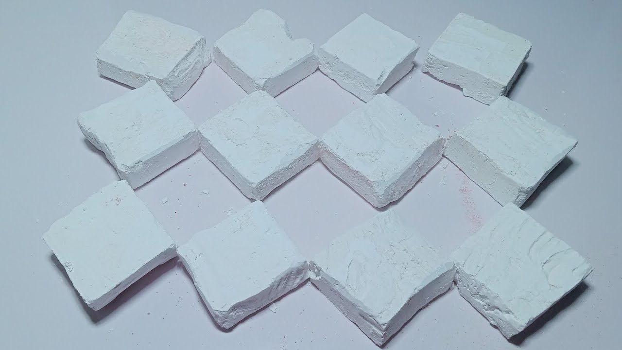 Variety Pj White GymChalk fluffy & buttery Oddly Satisfying  Collab/ @multicrusheswithmimi 