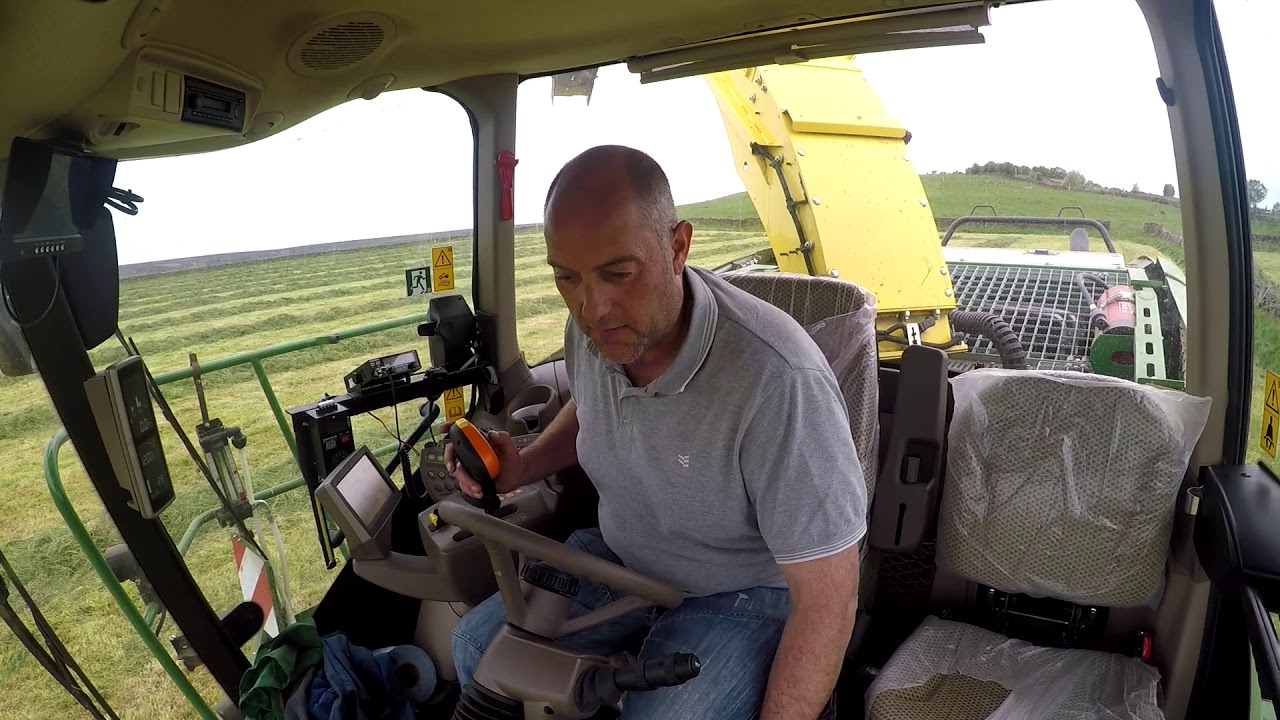 Driving A John Deere 8300 Forager