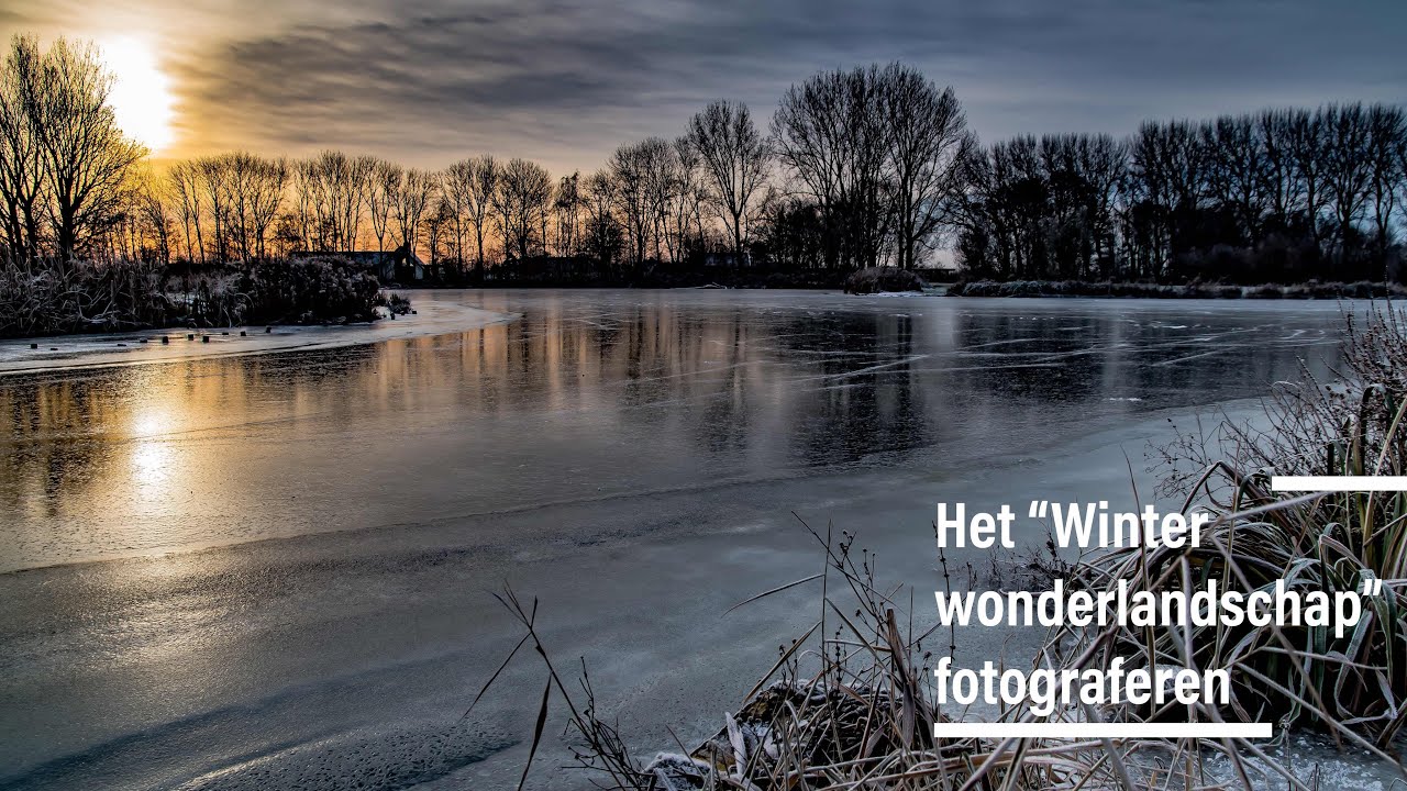 Het “Winter wonderlandschap” fotograferen | een muis liep mijn broek in￼, bij de uitkijktoren..