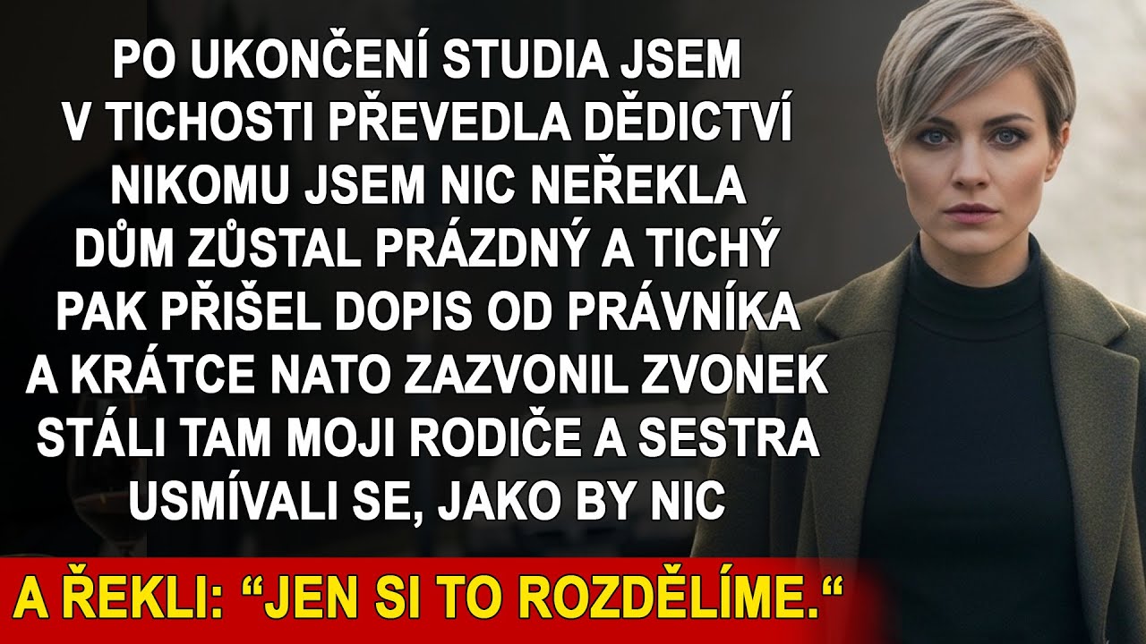 V tichosti jsem převedla dědictví po prarodičích — a tím rozpoutala rodinnou bouři.