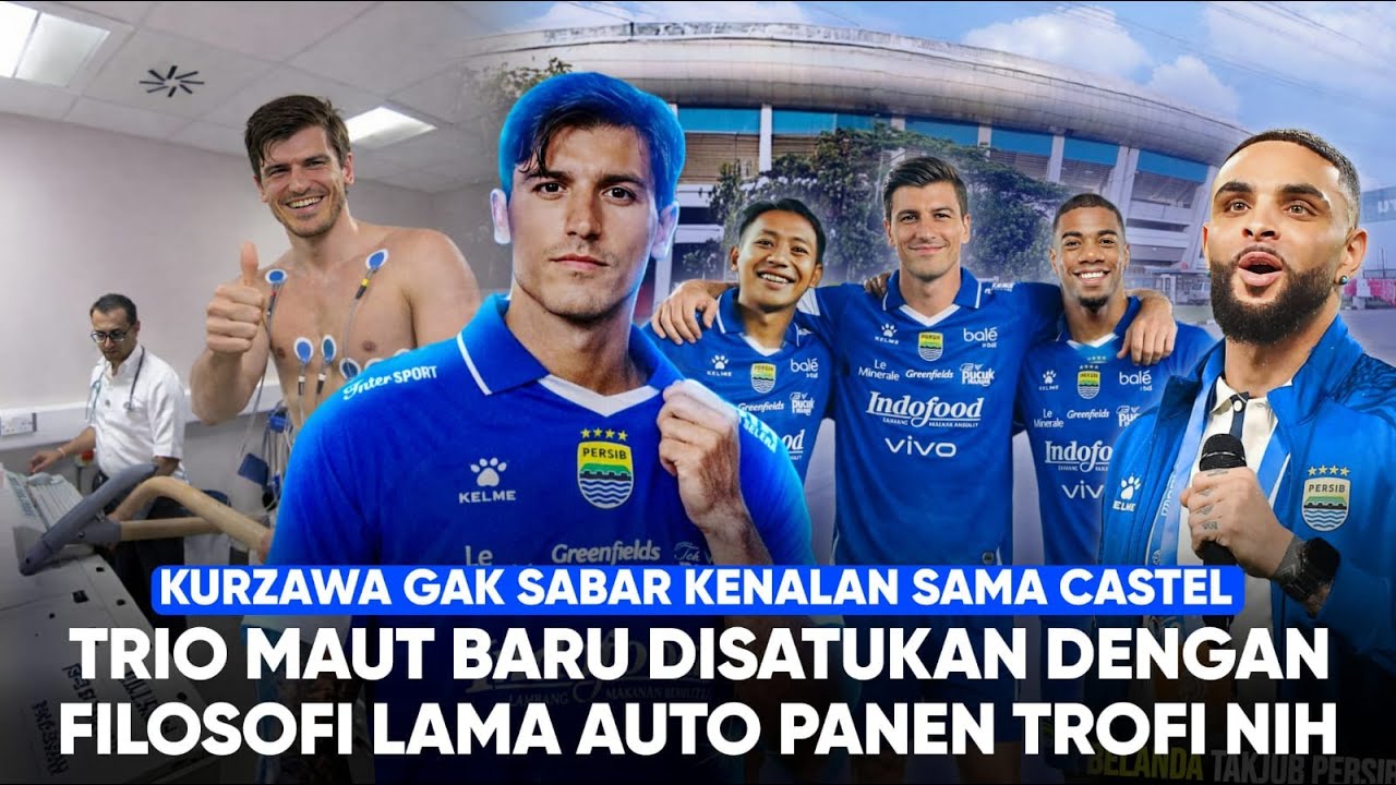 Tiba Langsung Tes Medis! Sergio Castel Lahirkan Trio Maut Baru Persib, Filosofi Lama Persib Is Back