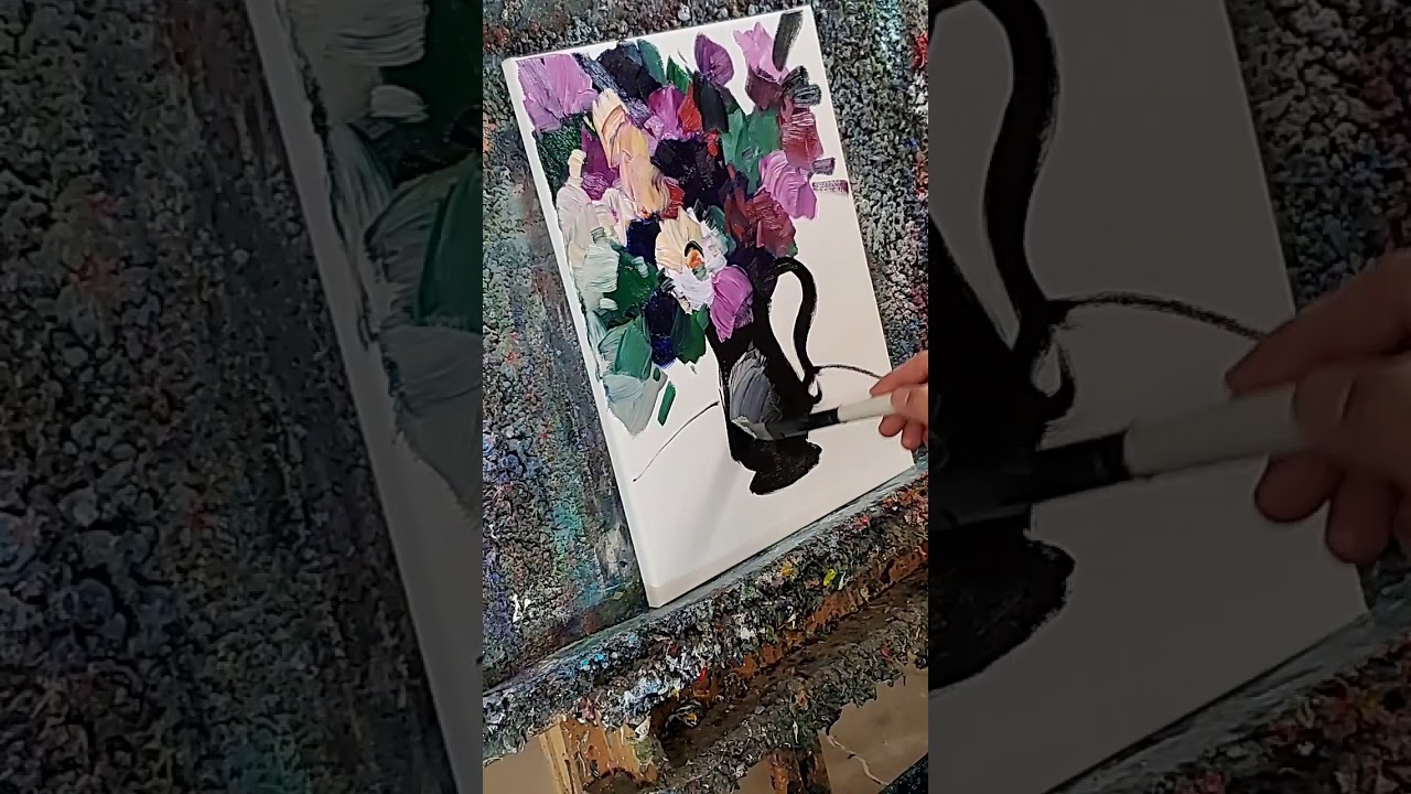 Floral Still Life Oil Painting Demo