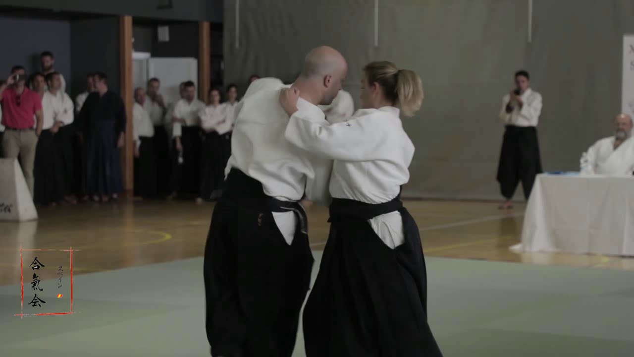 1er ENBUTAIKAI AIKIDO SPAIN AIKIKAI:  Elena Guijarro 3 dan Aikikai