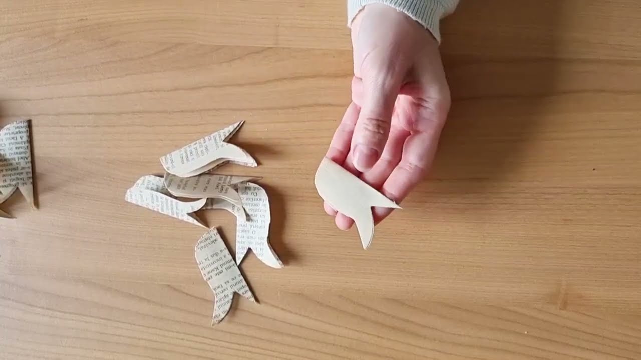 How to Make a 3D Origami Tulip from Book Pages 🌷