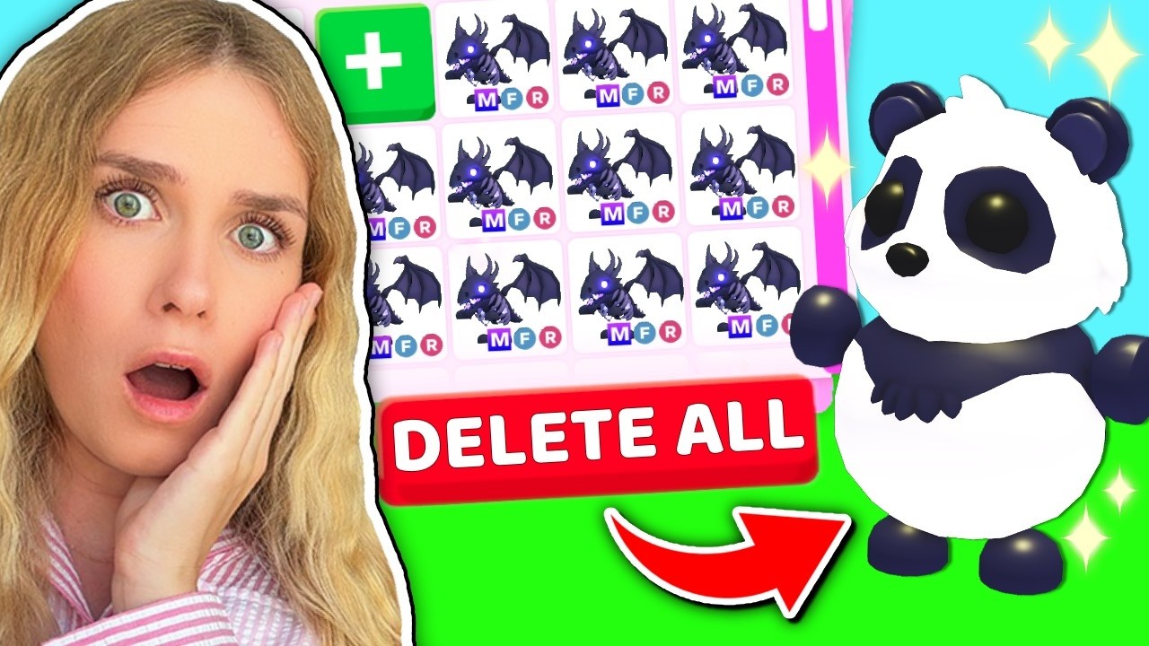 I DELETED My PETS To Get This LEGENDAY In Adopt Me! (Roblox)