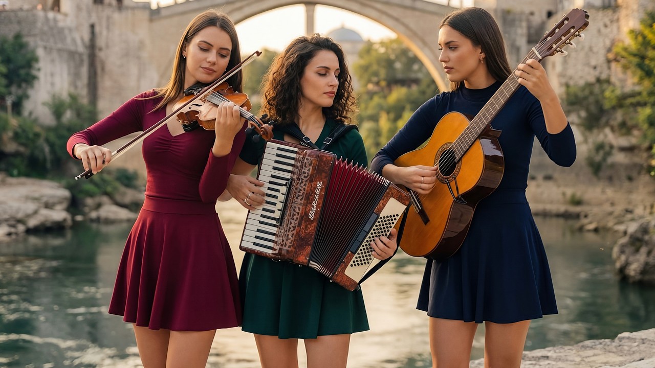 Autumn Flamenco Dreams 🍁 | A Stunning Fusion of Violin, Accordion & Spanish Guitar