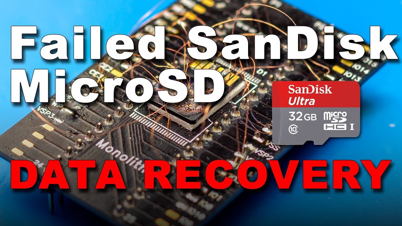 SanDisk MicroSD not recognized
