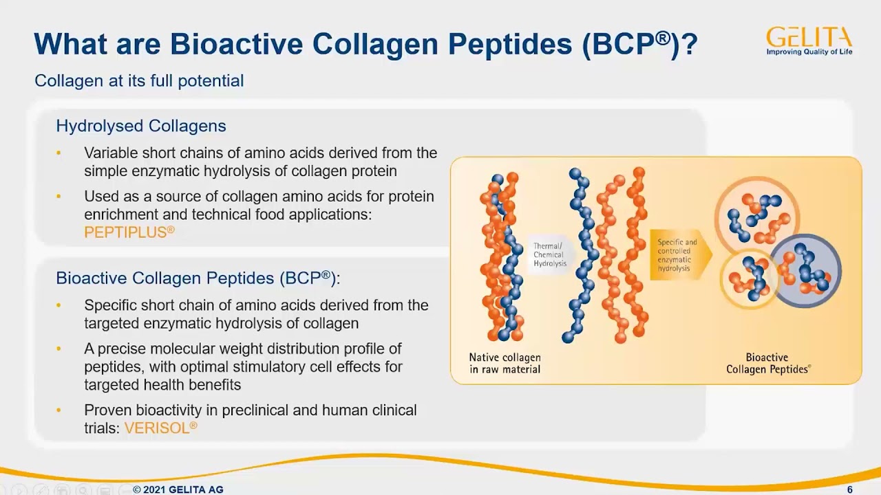 VERISOL®-Péptidos de colágeno bioactivos específicos para la piel: tendencias y evidencia científica