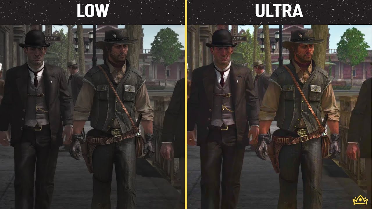 Red Dead Redemption | Low vs Ultra | PC Graphic Settings Comparison