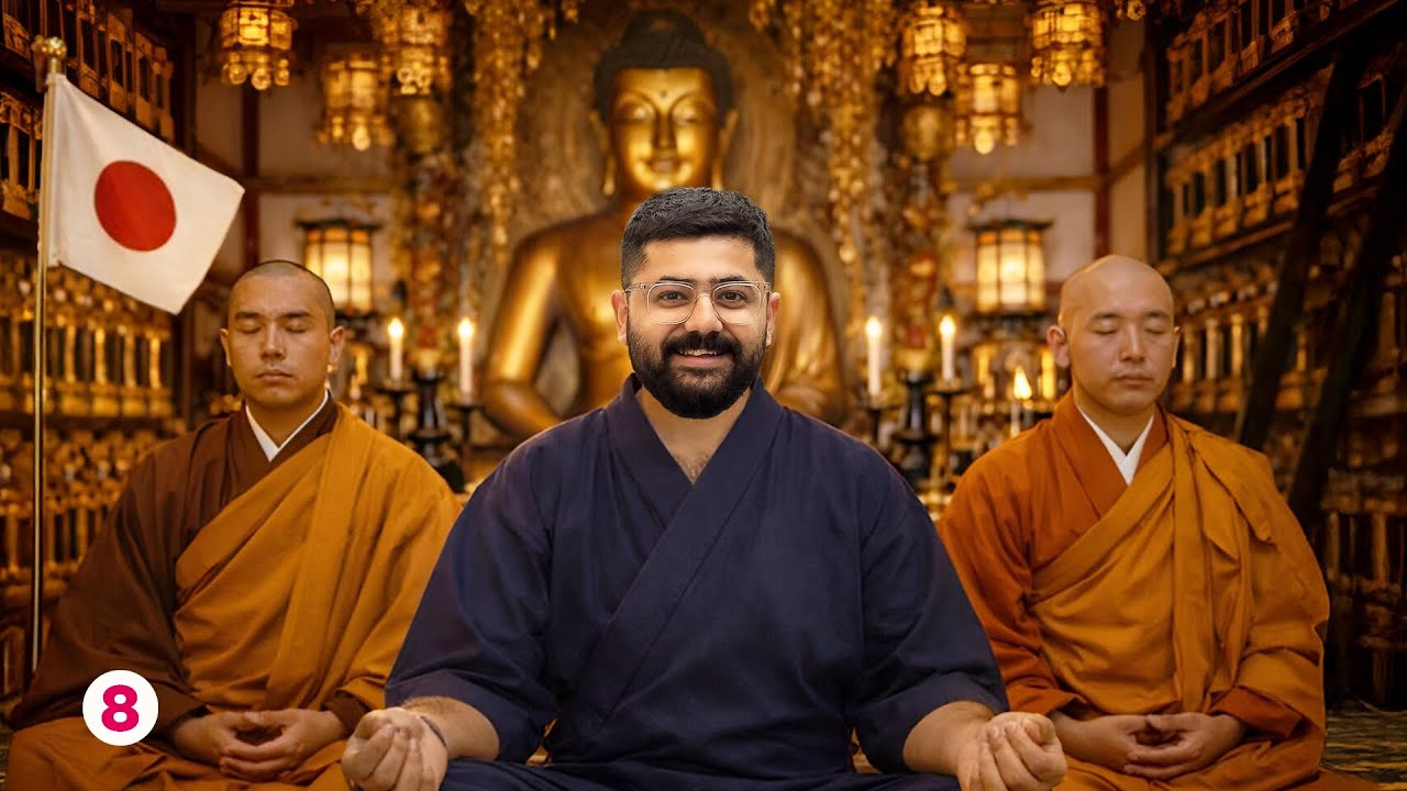 Staying overnight with Monks in Japan 🇯🇵 ~ EP 08