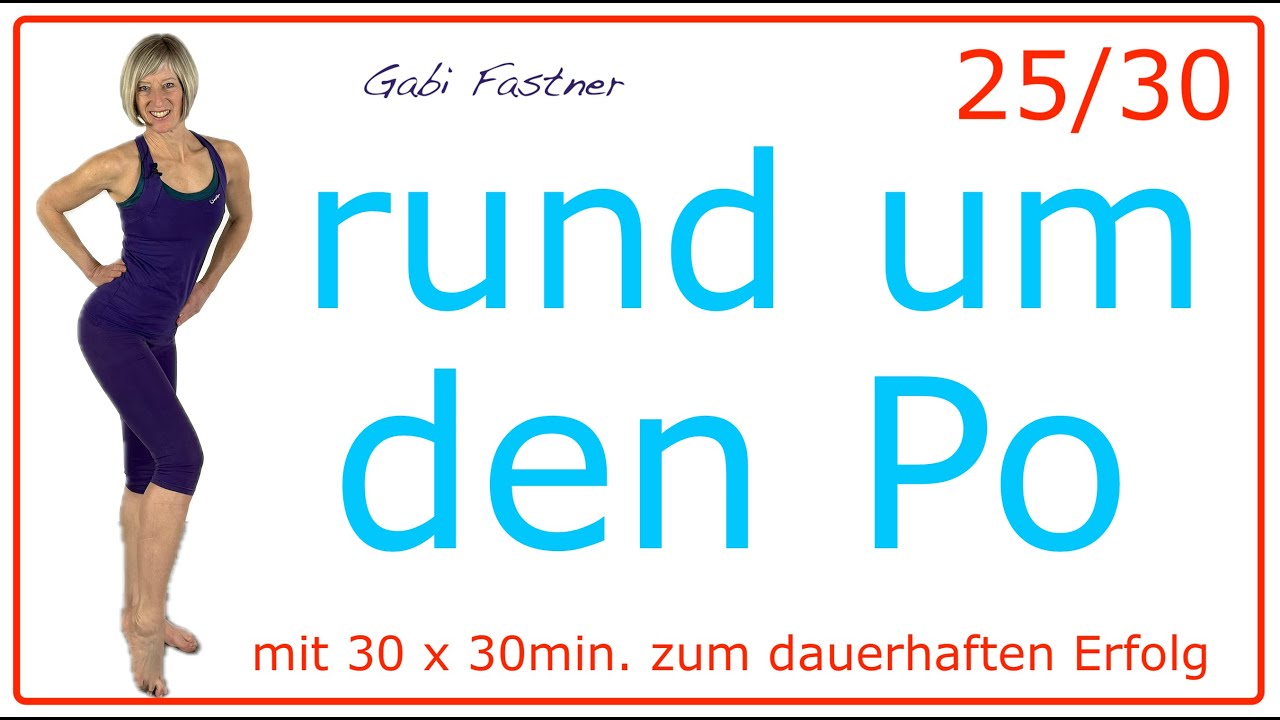 25/30 🍓30 min. rund um den Po | knackiges Workout, ohne Geräte