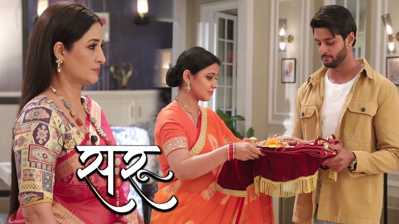 Saru On Location | Ved निकला शगुन की थाली लेकर Saru के घर तारा को आया गुस्सा | Today Episode