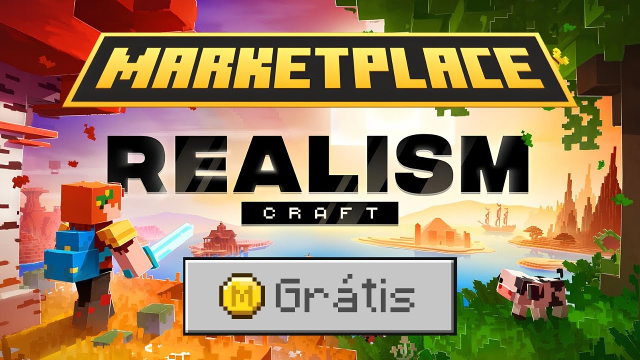 TOP 3 TEXTURAS GRÁTIS DA MARKETPLACE - MINECRAFT PE 1.21+