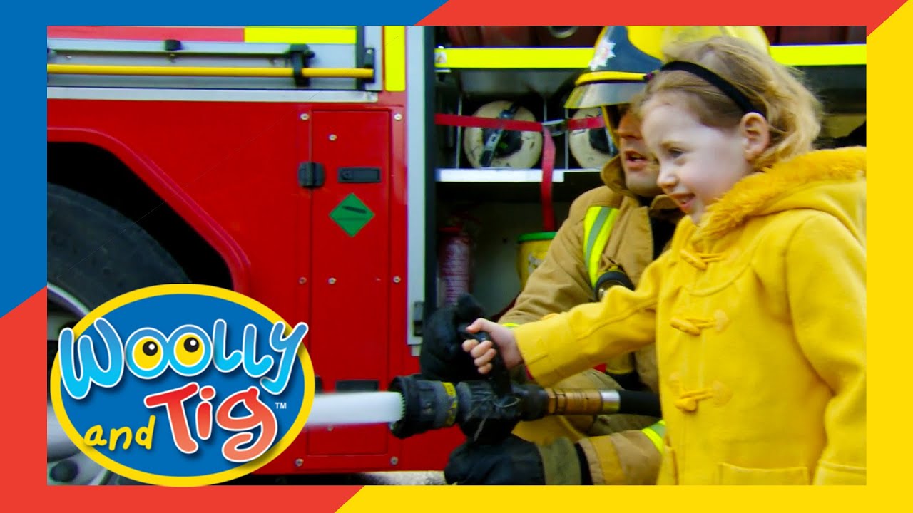@WoollyandTigOfficial- Fire Alarm | TV Show for Kids | Toy Spider