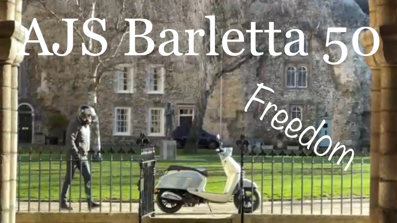 AJS Barletta 50 - Freedom - Ретро-самокат