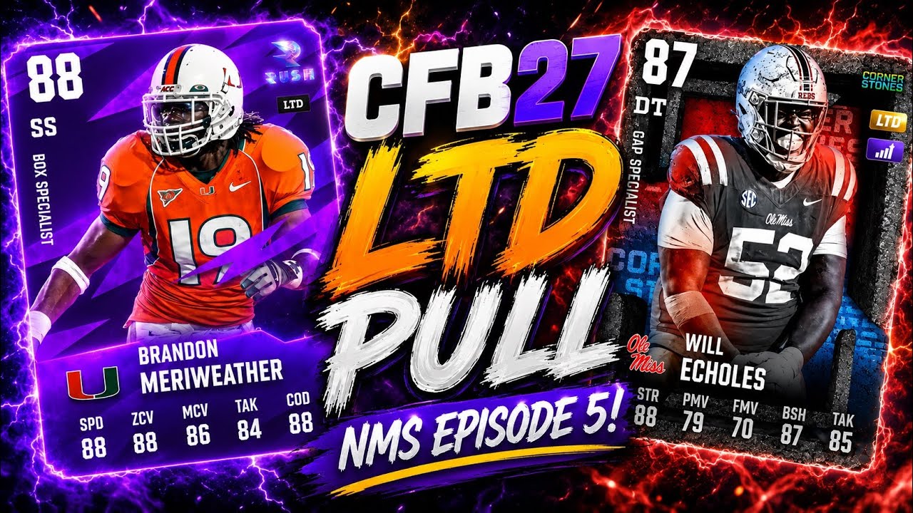 LTD PULL! BUILDING PHENOMS THEME TEAM! NMS EPISODE 5! CFB 27 ULTIMATE TEAM!