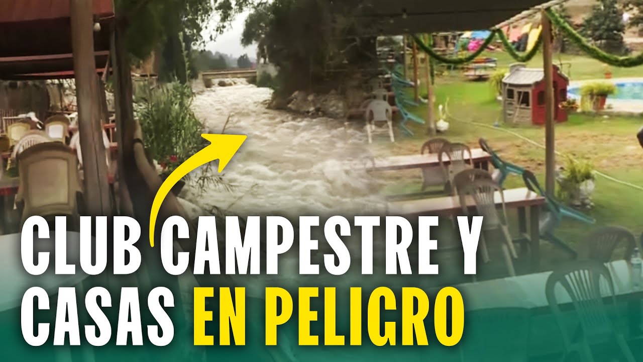 Caudal del río Rímac sube y preocupa en Santa Eulalia: 