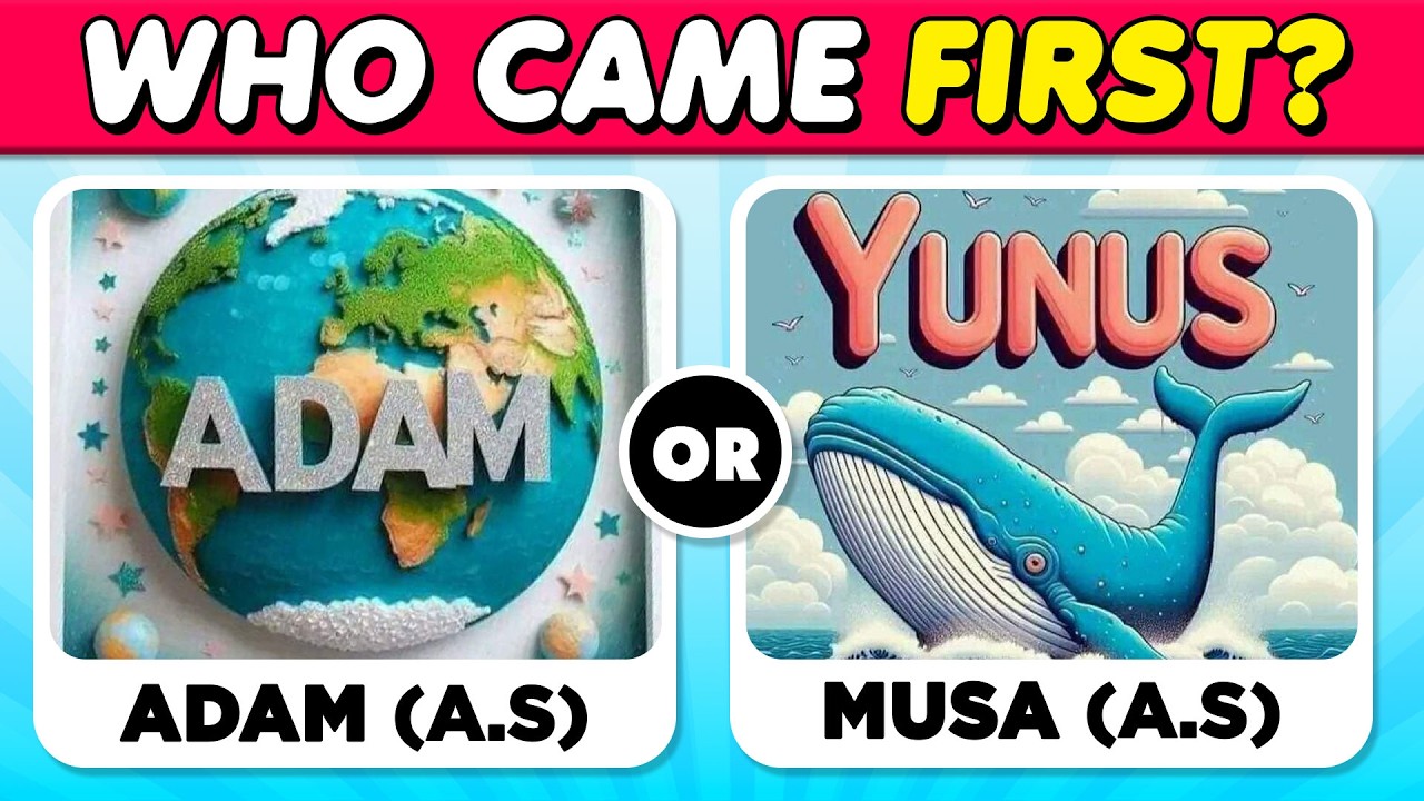 Islamic Quiz: Who Was the First Prophet? Prophets Timeline Test