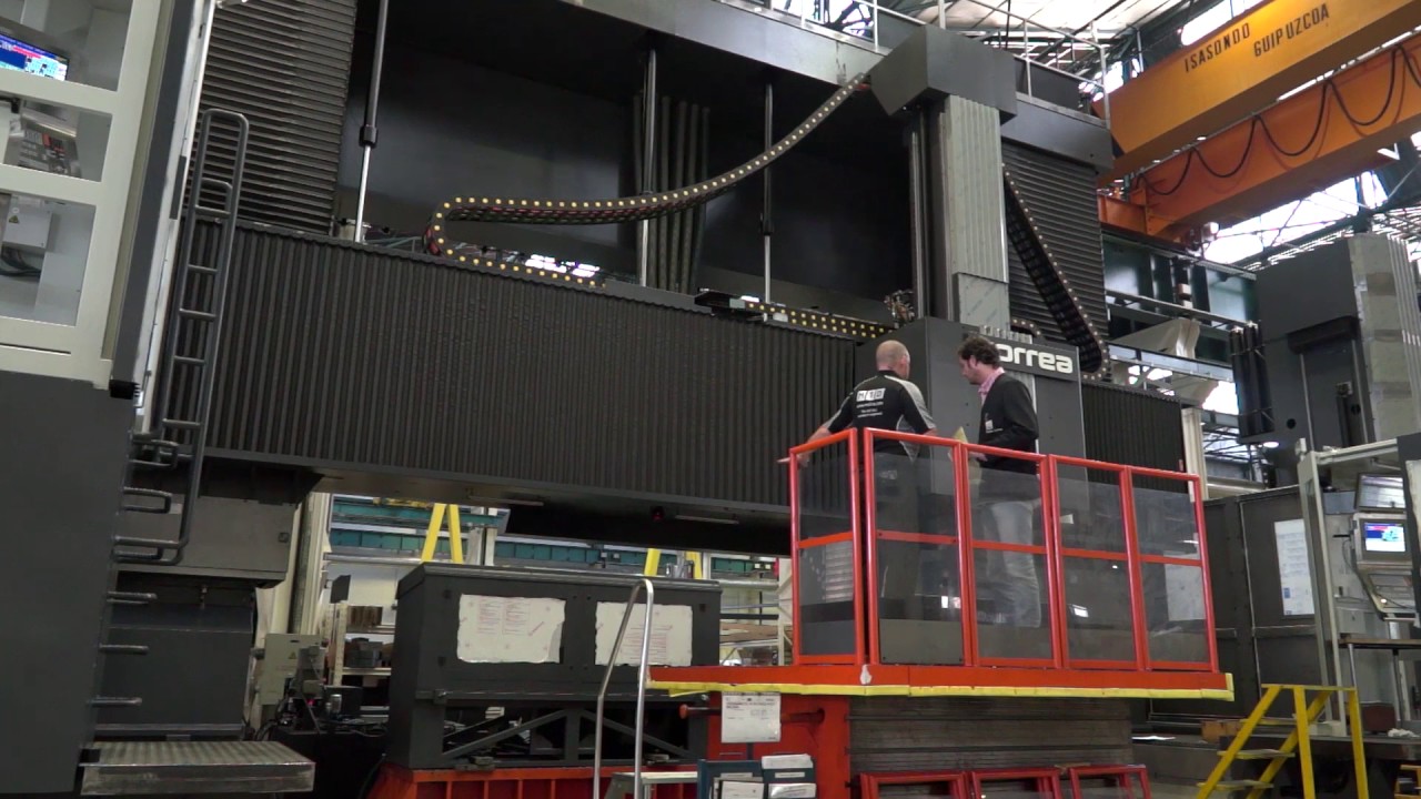 Correa Versa MW what a monster of a machine tool