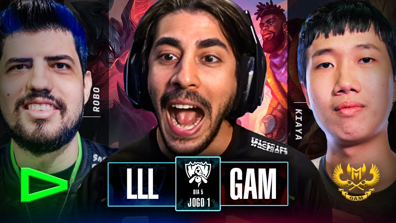LOUD x MARINES | Jogo 1 - Worlds 2023: 5&ordm; DIA - Play In | Ilha das Lendas