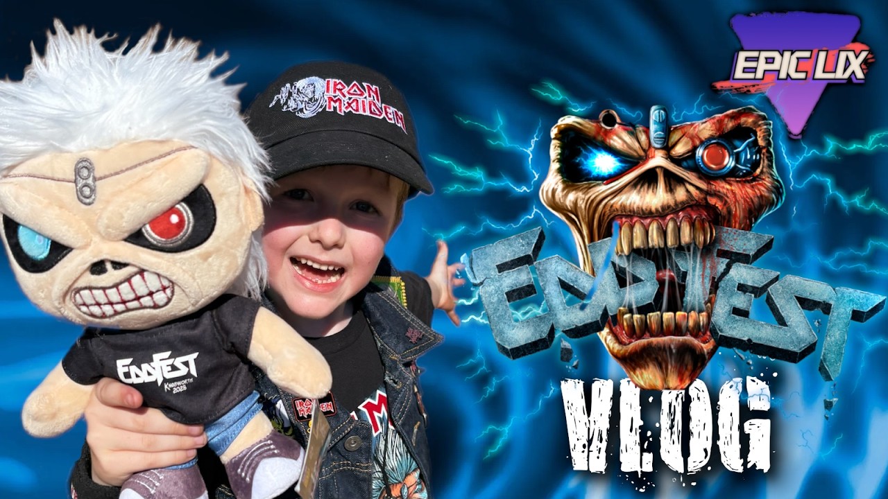 I went to see Iron Maiden at Eddfest! 🎪🤘| Epic 2026 Knebworth Festival Vlog