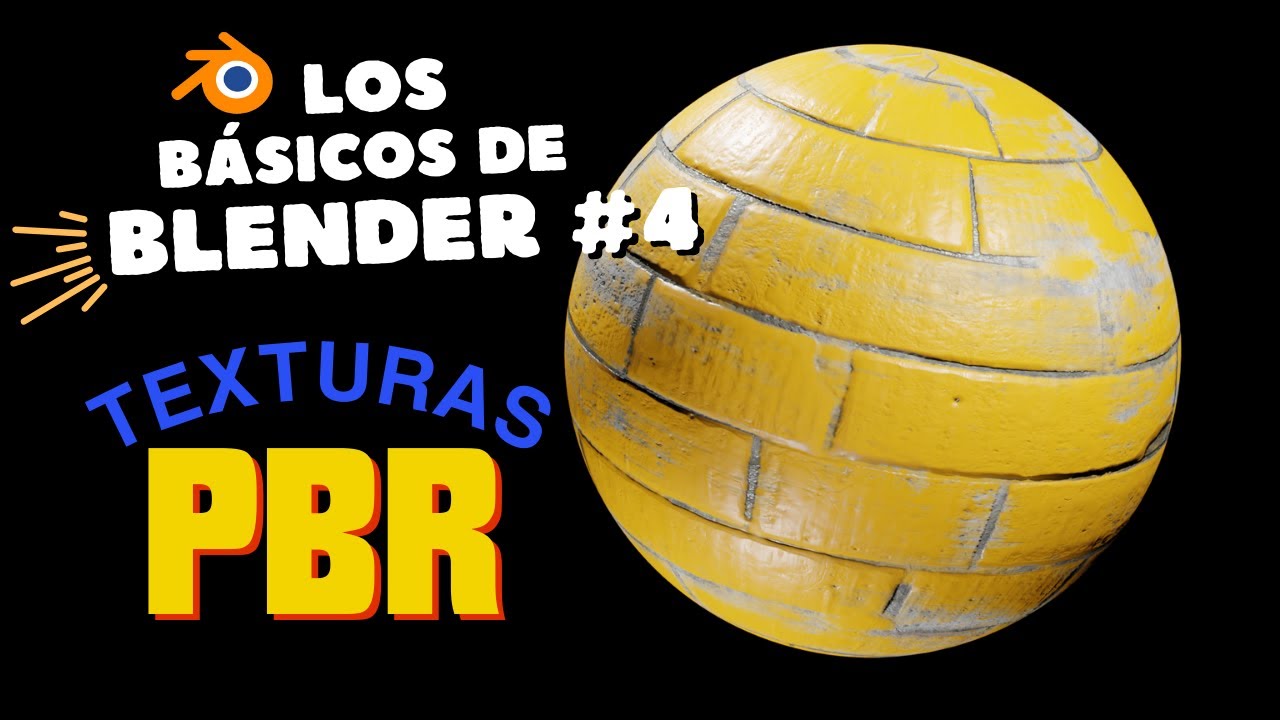 Usar TEXTURAS PBR fácilmente en Blender