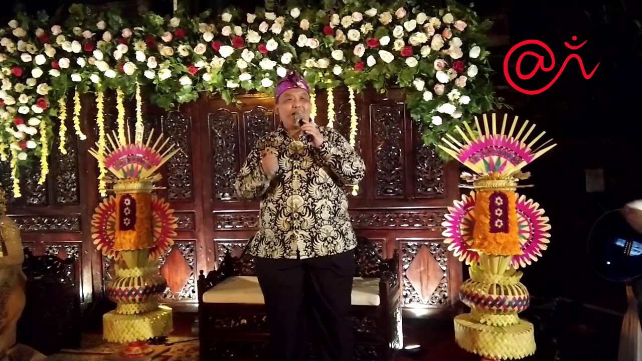 Sambutan Prof Roy Darmawan pernikahan Duwipa dengan Wiriyani