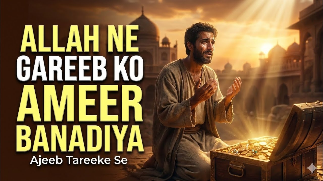Allah made the poor rich | Fate changed in a strange way | Heart-touching story