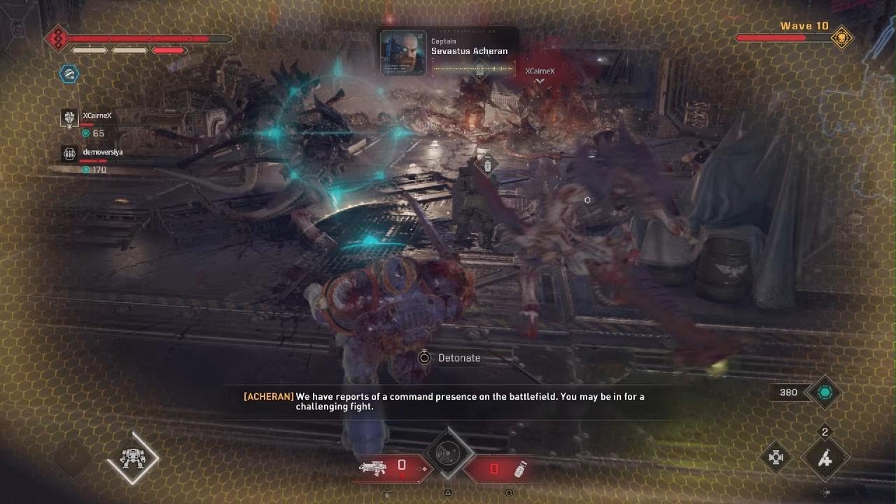 chaos spawn wipe out against a ultramarine