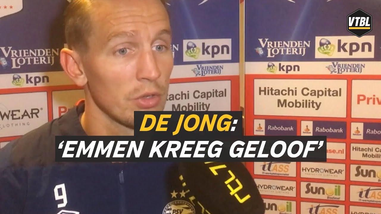 De Jong: 'Emmen kon meer voetballen en kreeg geloof' - VTBL
