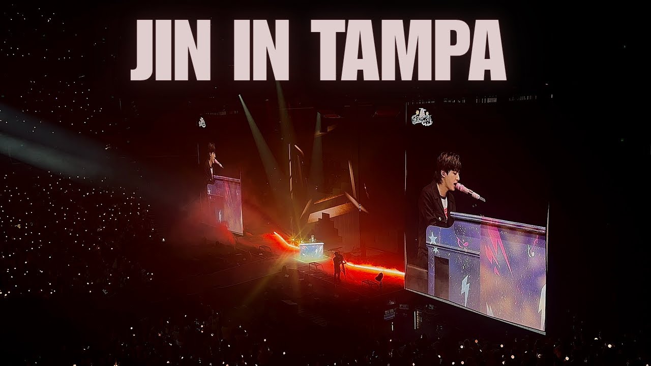 진 (JIN) IN TAMPA  - JULY 26th + July 27th, 2025 (FANCAMS)