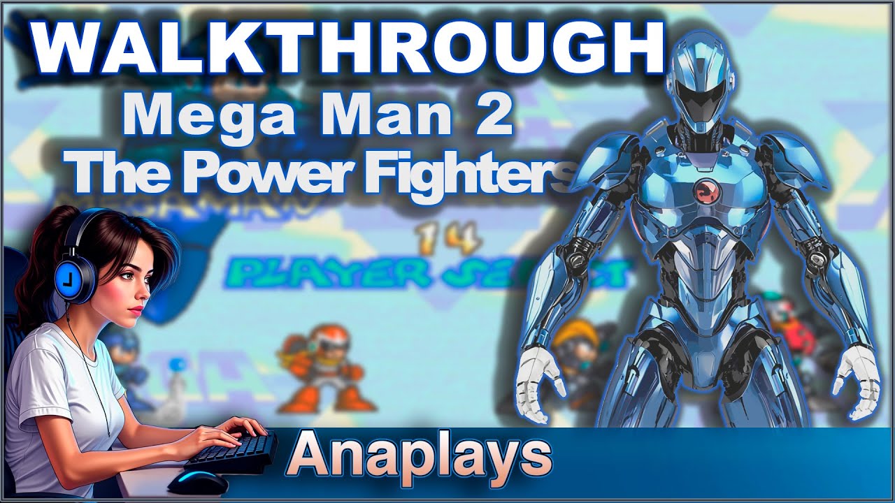 Mega Man 2  The Power Fighters arcade game 1996