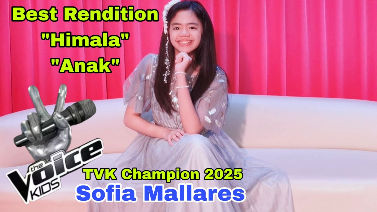 The Voice Kids Grand Champion 2025 | Sofia Mallares sings 